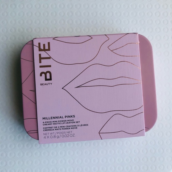 2/$20 Bite Beauty Millennial Pinks Mini Set - Picture 1 of 4